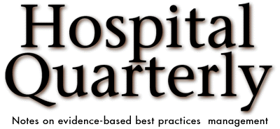 The Hospital Quarterly