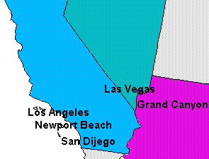 traveling accross Soutwest America