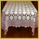 Snowflake Fine Crochet Lace Tablecloth