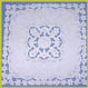 Spraywork & Ribbon Lace Table Topper Style #YD-74