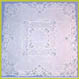 White Vinyl Tablecover