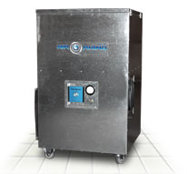 Electrocorp AirRhino Air Filtration Systems: mold remediation, hospital construction renovation contractors, chemical fumes odors removal, negative air pressure, positive air pressure options