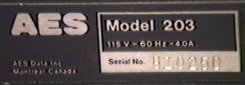 Image: Plate with serial number