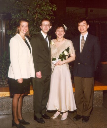 Jane Wheeler, Michael, Bev, and Warren Chan
