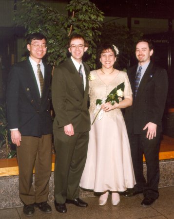 Warren Chan, Michael, Bev, and Ken Craig
