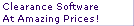 Clearance Software
At Amazing Prices!