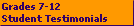 Grades 7-12
Student Testimonials