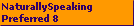 NaturallySpeaking
Preferred 8