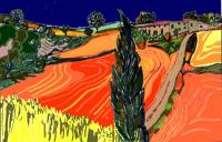[Tuscany vineyard jpeg image]
