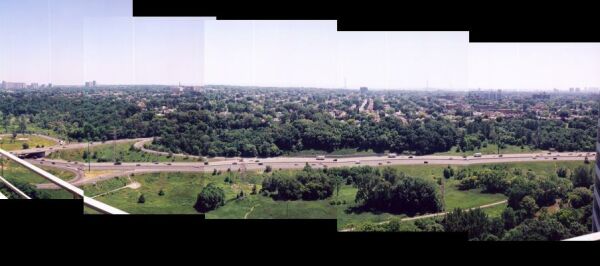 View from balcony