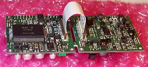 Back showing Ribbon Cable