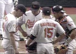 Discussion on the mound