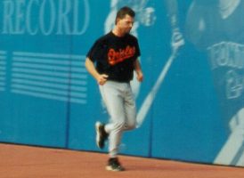 Pat gets in some running