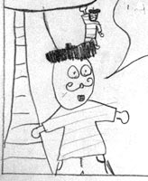 Un personnage d'une b&eacute;D&eacute.