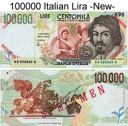 100 Mila Lire Nuove