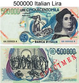 500 Mila Lire