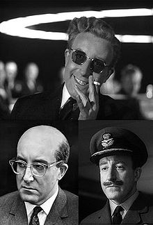 Three bravura performances in Dr. Strangelove (1964)