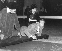 The rituals of stardom: Powell and Blondell signing squares in front of Graumanâ€™s Chinese Theatre (1937)