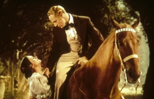 Olivia DeHavilland and Leslie Howard in Gone With the Wind