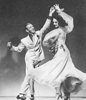 Lucille Bremer dancing with Fred Astaire