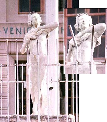 1980s: Myrnaâ€™s statue after alterations were made