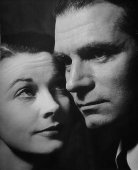 Vivien Leigh and Laurence Olivier