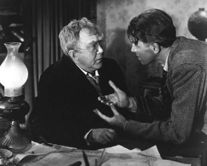 Thomas Mitchell and James Stewart in Itâ€™s a Wonderful Life (1946) 
