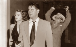 Rita Hayworth, Glenn Ford, and George Voskovec in Affair In Trinidad