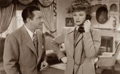 William Gaxton and Lucille Ball in Best Foot Forward.