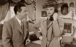 William Gaxton and Lucille Ball in Best Foot Forward.