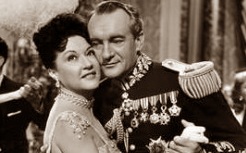 Ethel Merman and George Sanders in Call Me Madam.