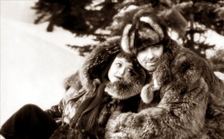 Clark Gable and Loretta Young in "The Call Of The Wild"