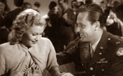 Joan Caulfield and William Holden in Dear Ruth.