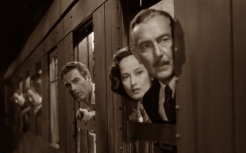 Paul Lukas, Merle Oberon and Robert Ryan in Berlin Express.