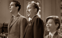 Fred MacMurray, Bing Crosby and Donald O'Connor in Sing You Sinnners.