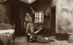 Gladys Brockwell and George Siegmann in Oliver Twist