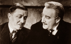 Richard Attenborough and Peter Sellers in The Dock Brief