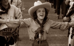 Judy Garland in Pigskin Parade.